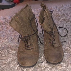 Buckle Brown Cute Booties